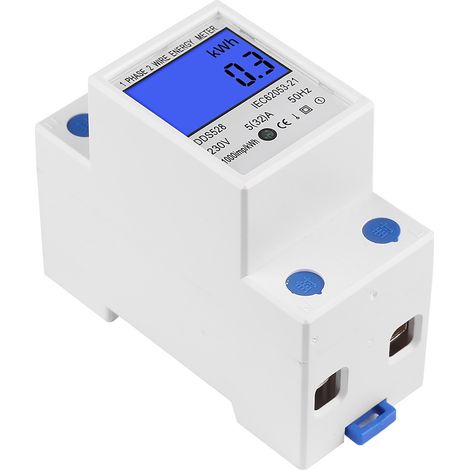 5-32A 230V 50Hz LCD-Einphasen-Energiezähler (kWh) DIN-Schienenmontage DDS528 (1/5)