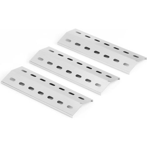 33,5 x 12 cm - Plaque chauffante de rechange pour barbecue Enders San Diego - En acier inoxydable