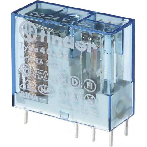 Relais pour circuits imprimés Finder 40.52.9.005.0000 5 V/DC 8 A 2 inverseurs (RT) 1 pc(s) Q083662