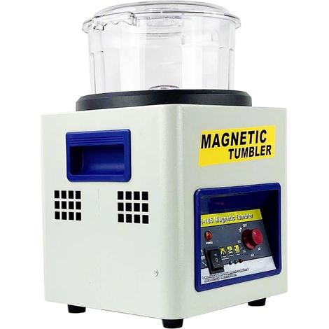 Polisseuse magnétique électrique nettoyage polissage équipement d'ébavurage magnétique polisseuse magnétique for bijoux (1/5)