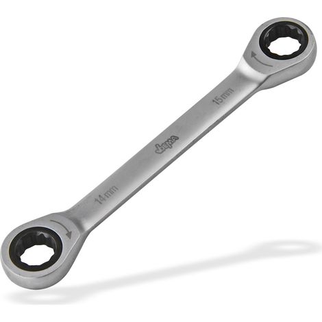 Doppel Ringratschenschlüssel Doppelringratschenschlüssel 14x15 mm CVS Ratsche (1/3)