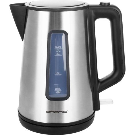 BOUILLOIRE EMERIO WK-122829 WK-122829 SANS FIL ARGENT, NOIR 1 PC(S) (1/4)