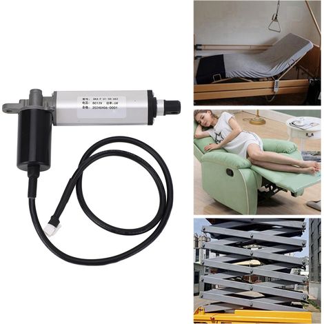 Miniatur-Elektroantrieb SKA-F-01-55-AS2 30N, Mini-Elektro-Teleskopstange, 48 ± 1 mm Hub, 12 V DC, Mini-Hub, 14 ± 2 mm/s Geschwindigkeit (1/5)