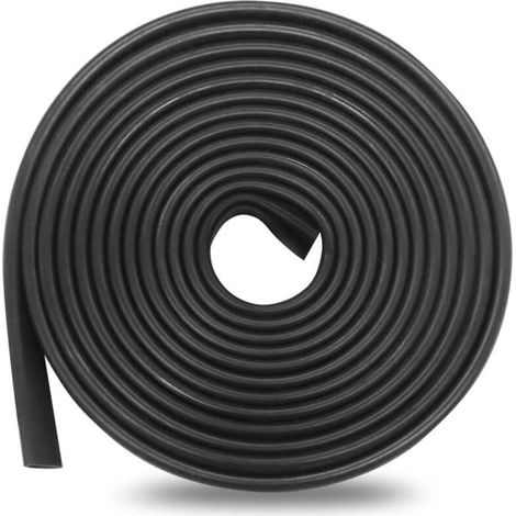 Ecleanfy - Protection de Bord de portire de Voiture en Caoutchouc,2mm x 3 Mtres Joint Caoutchouc en u en Joint Voiture pour Portes (1/4)