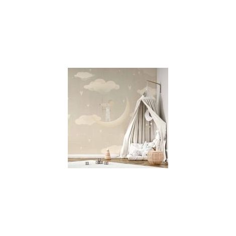 Papier peint artgeist Mouse on the Moon autocollant 350x245 cm