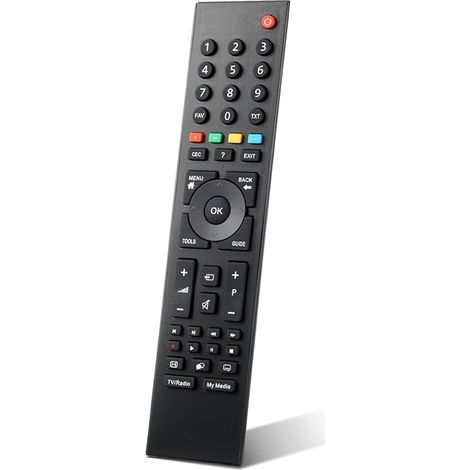 Télécommande de rechange Grundig - Télécommande universelle de rechange pour RC3214801-03 - Compatible avec la télécommande Grundig Smart TV (aucune configuration nécessaire) (1/5)