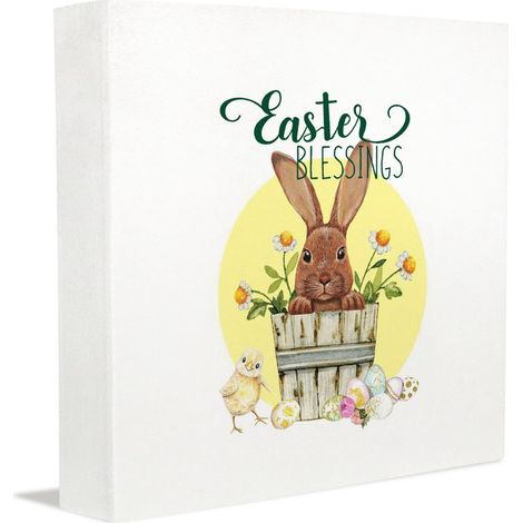 Cadeaux de condoléances, décorations de bureau pour Pâques, plaque en bois personnalisée pour les jeunes, souvenir de bureau. (1/5)