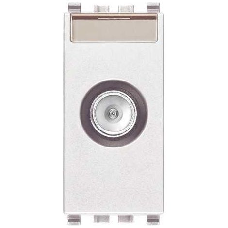 20300.10.B Enchufe TV-Rd-Sat Pasante Blanco Eikon