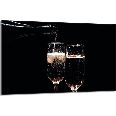 Glasschutzplatte für den Herd 80x52 Wein (1/5)