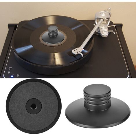 Stabilisateur Anti-Vibration pour Platine Vinyle, Poids d'Équilibrage pour Tourne-Disques (1/3)