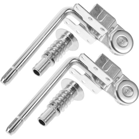 Lot de 2 Charnières Robustes en Alliage Haute Résistance pour Appui-tête de Canapé et Lit, Réglables Facilement, Accessoires Métalliques Modernes pour Espace de Vie (1/5)