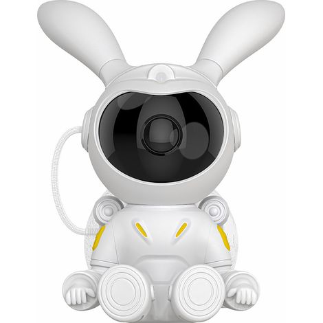 Starry Sky Projection Lamp Bedside Night Lamp Bedside Starry Moon Rabbit Laser Atmosphere Light Ornament (1/5)