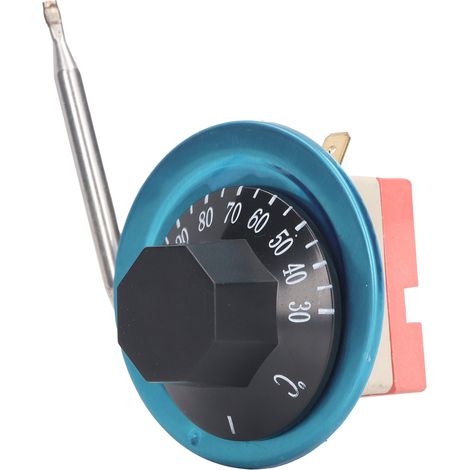 Ofenthermostat 30–110 °C, präziser Einstellknopf, schnelle Reaktionszeit, automatische Rückstellung, Temperaturregler 250 V, 16 A (1/5)