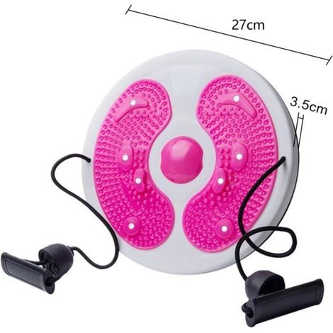 Disque de torsion - Non spécifié - Rose - Acupression 3D - Antidérapant - Fitness (1/4)