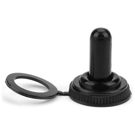 royaluxe-Capuchon étanche pour interrupteur à bascule - 20 pièces Couvre-bottes en caoutchouc étanches pour interrupteur à bascule de 12 mm (12 mm)