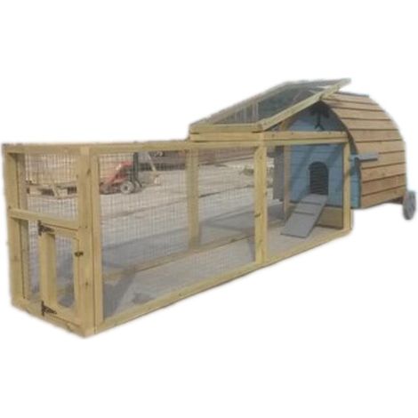 8' Run for chicken pod