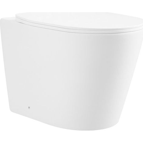 WC a pavimento bianco opaco YJ-3380MW senza brida 36x56x40 (1/2)