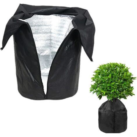 Protection Pot de Fleur Hiver, Housse Hivernage Plante en Pot, Housse Hivernage Plante, Housse Hivernage Pot, Bâche Protection Arbustes Couverture, Housses de Protection en Pot pour Plantes 50×45cm (1/5)