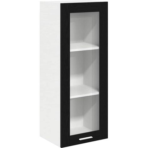 Maison Exclusive - Armadio pensile Rovere Nero 40 x 31 x 100 cm Legno multistrato