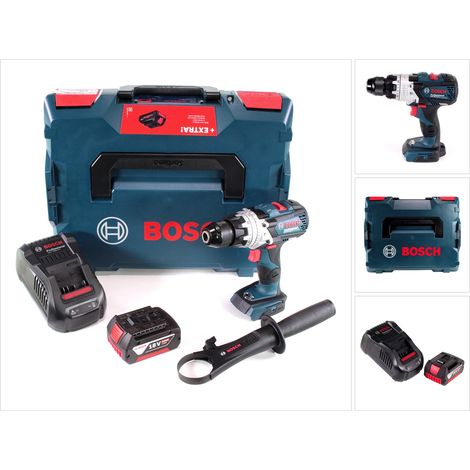 Bosch GSB 18V-110 C Akku Schlagbohrschrauber Professional 18V 110Nm + 1x Akku 5,0 Ah + Ladegerät + L-Boxx (1/5)