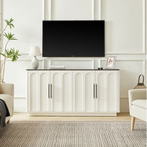 Sideboard mit Soft-Close und Kippsicherung 160 cm MDF OKMYHOME (1/5)
