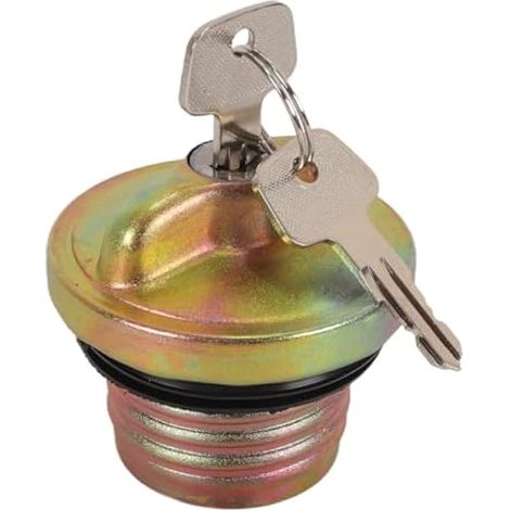 Bouchon de réservoir d'essence avec clé pour Coccinelle 911, 1500, 1600, 1200, 1300, 1302, 1303, Kaefer 411, 412 (1/5)