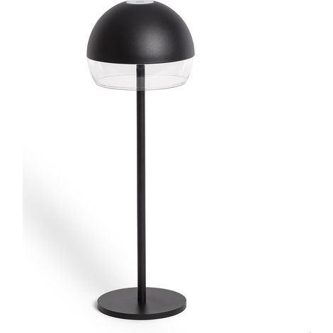 Lámpara de Mesa LED Portátil para Exterior con Batería USB Recargable Adair Negro