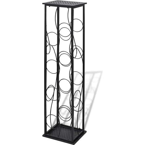 Maison Exclusive - Flaschenregal für 8 Flaschen Metall (1/5)