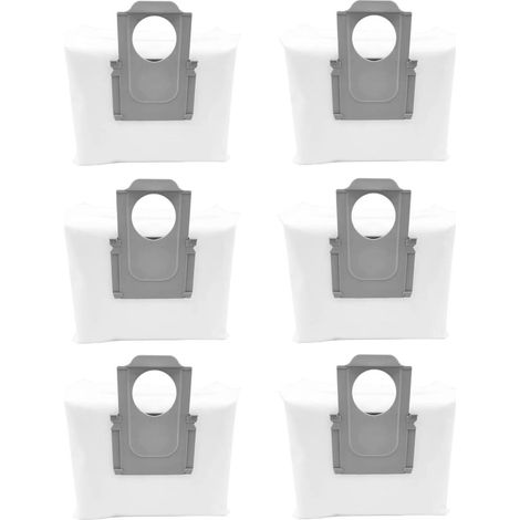 Filiyano-Lot de 6 sacs pour aspirateur Roborock Q7 T8 S7 Maxv Ultra / Q7 Max (1/5)