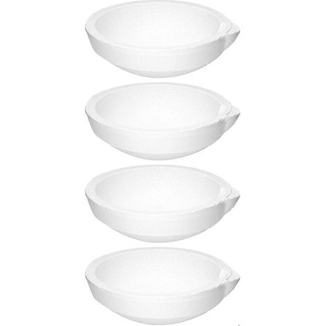 Creuset en céramique, lot de 4 récipients de fusion en quartz de 250 g (1/5)