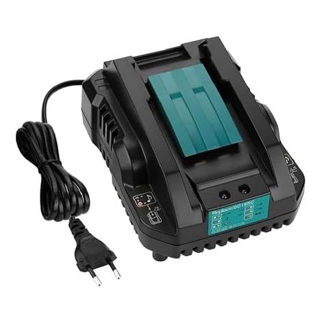 3A Chargeur pour 18V Batterie Compatible DC18RC, BL1850,BL1850B,BL1860 (1/5)