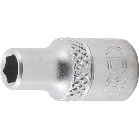 Douille pour Clé Six Pans 6,3 mm (1/4) - Acier, Compacte et Précise, Zones Difficiles - D-Work