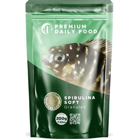 Spiruline granulée tendre 200 g