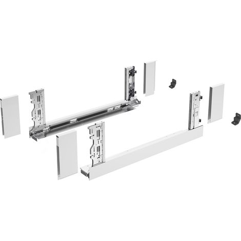 Hettich Avantech You Inlayzarge Stahl Weiss Garnitur H187 NL650 (1/3)