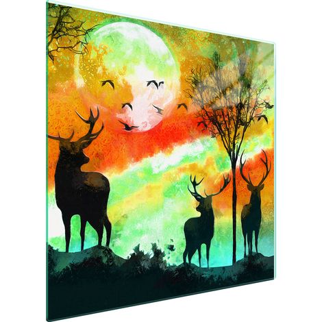 PLACA PROTECTORA DE VIDRIO PARA ESTUFA 50x52 CIERVO (1/5)