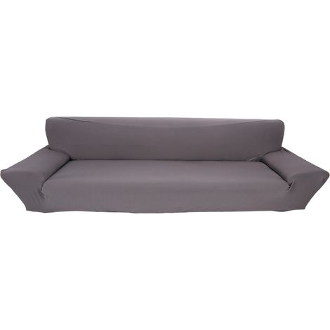 Full stretch sofa covers Couch Slipcover Elastic Protector For 4 seater New Grey