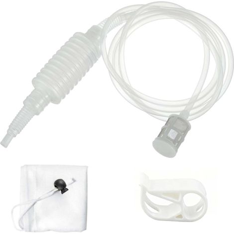 Tuyau de Siphon en Silicone de 2 m pour Le Brassage, Le Remplissage et la Fabrication de vin et de bière,avec Sacs de Brassage Filtrant (1/5)