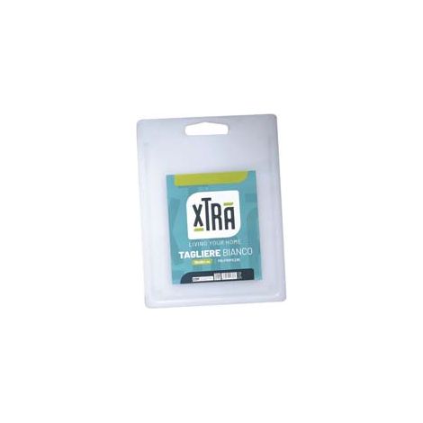 TAGLIERE IN POLIPROPILENE BIANCO- - cm.23x34 - spessore mm.0,5 - 3 pezzi XTRA