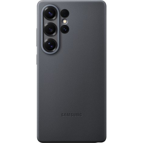 FUNDA CUERO NEGRO S25 ULTRA