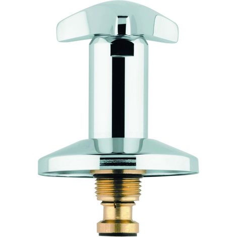 Cabezal empotrable GROHE DN 15 Trec-Gri 1/2 pulgada Mark rojo cromado (1/4)