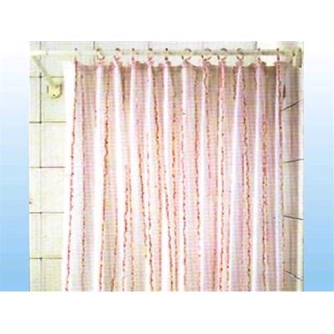 Tenda Doccia In Pvc Fantasia Barche Azzurre Completa Di Anelli 120x200cm   545