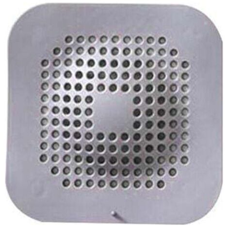 Attrape Cheveux Douche Gris Filtre evier Baignoir Douche en Silicone-Bouchon Caoutchouc Salle de Bain (Gris) (1/4)