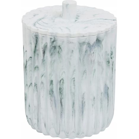 Poubelle de Salle de Bain "Marby" 5L Blanc