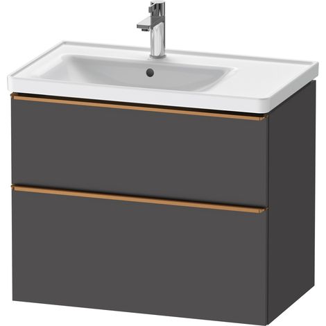 Duravit D-Neo mueble bajo lavabo suspendido, 784x625x452mm, 1