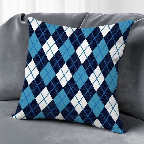 Housse de coussin imprimé symétrique, décoration salon,40×40cm (1/5)