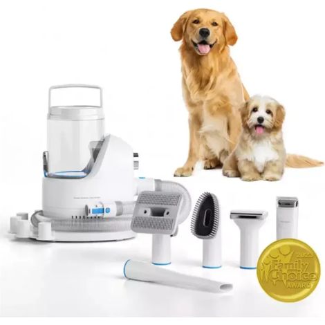 Neakasa - Kit di toelettatura P2 Pro 5-in-1 con aspirapeli per cani / gatti (1/5)