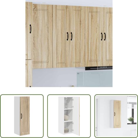 Holzschrank - Küchenschrank Sonoma-Eiche 30 x 31 x 100 cm Holzwerkstoff (1/5)