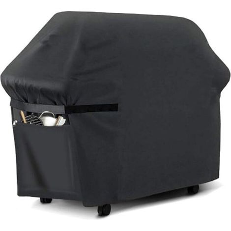 Enowelir Housse de barbecue, housse de barbecue à gaz, bâche de protection durable 210D Oxford pour barbecue, convient pour Weber, Brinkmann, Char Broil, etc., résistante aux UV, à l'eau et aux déchir (1/3)