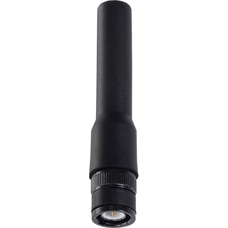 Antena Walkie Talkie corta Flexible SMA macho 7 cm Negro (1/5)