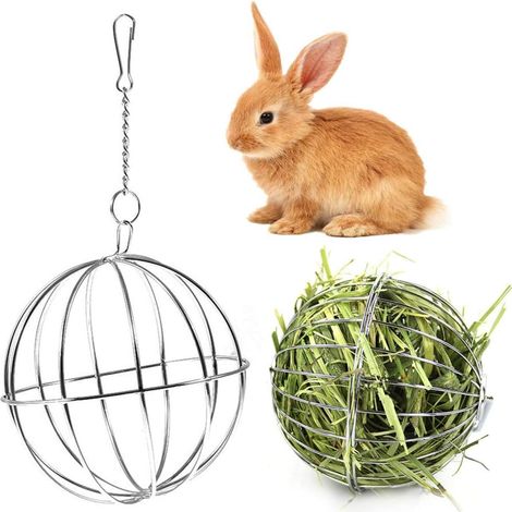Rabbit Hay Rack Rabbit Hay Hamster Food Bowls Rabbit Food Dispenser Small Animal Feeder